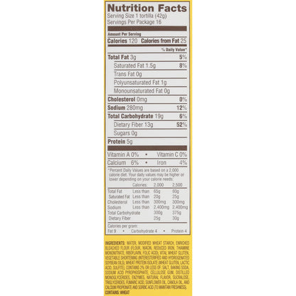 Mission Carb Balance Soft Taco Flour Tortillas (16 ct., 54 oz.)