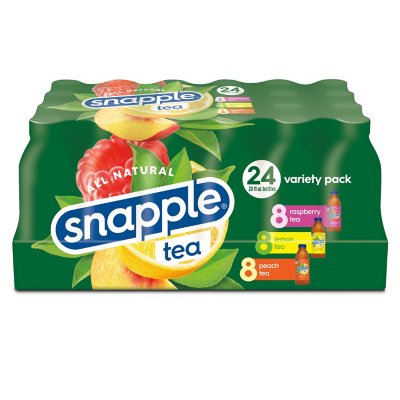 Snapple Tea Variety Pack (20 fl. oz. bottles, 24 pk.)