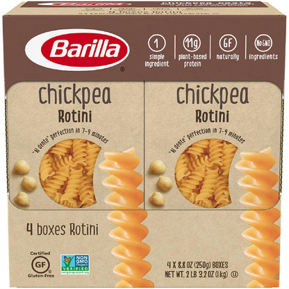 Barilla Chickpea Rotini Pasta (8.8 oz., 4 pk.)