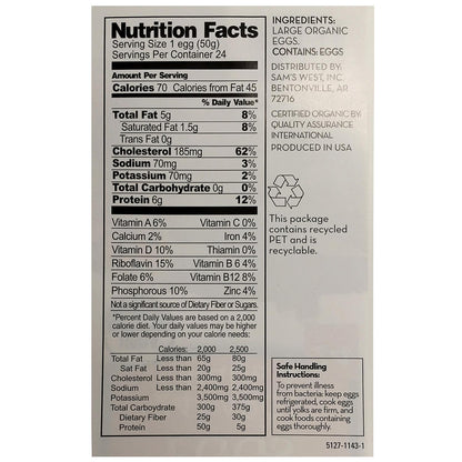Organic Cage Free Brown Eggs (24 ct.)