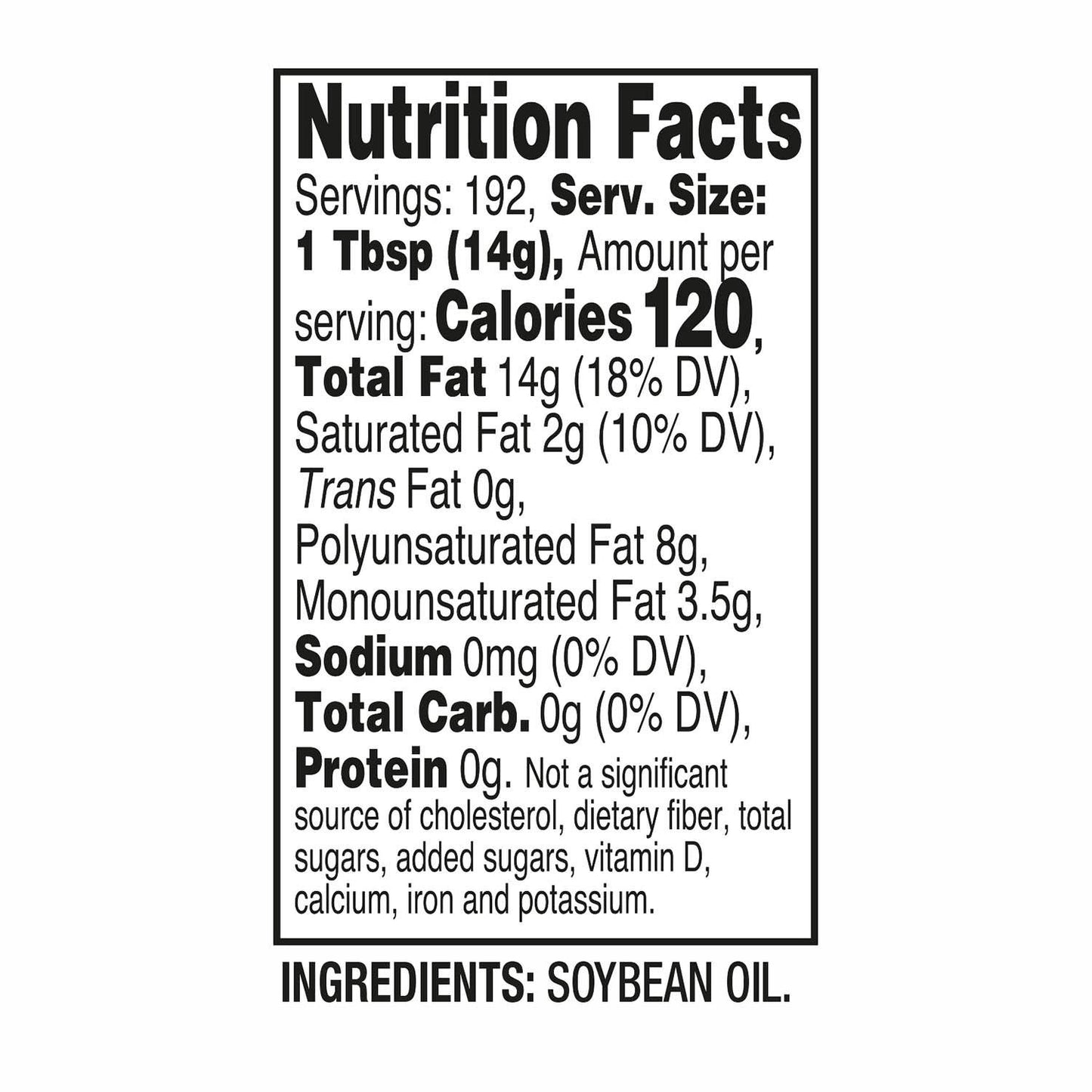 Vegetable Oil (3 qt., 2 pk.)