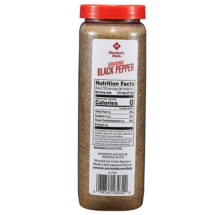 Ground Black Pepper (18 oz.)
