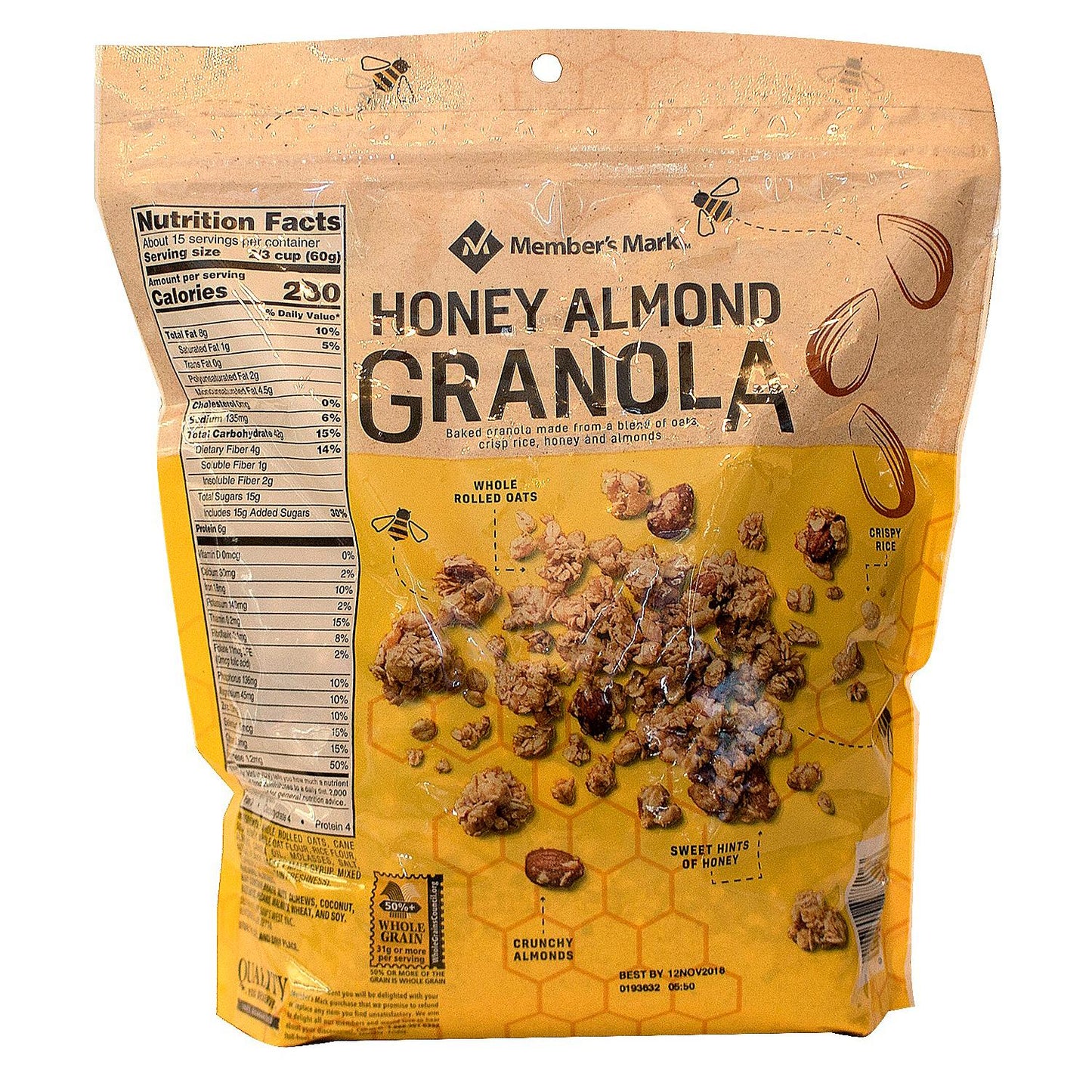 Member's Mark Honey Almond Granola (32 oz.)