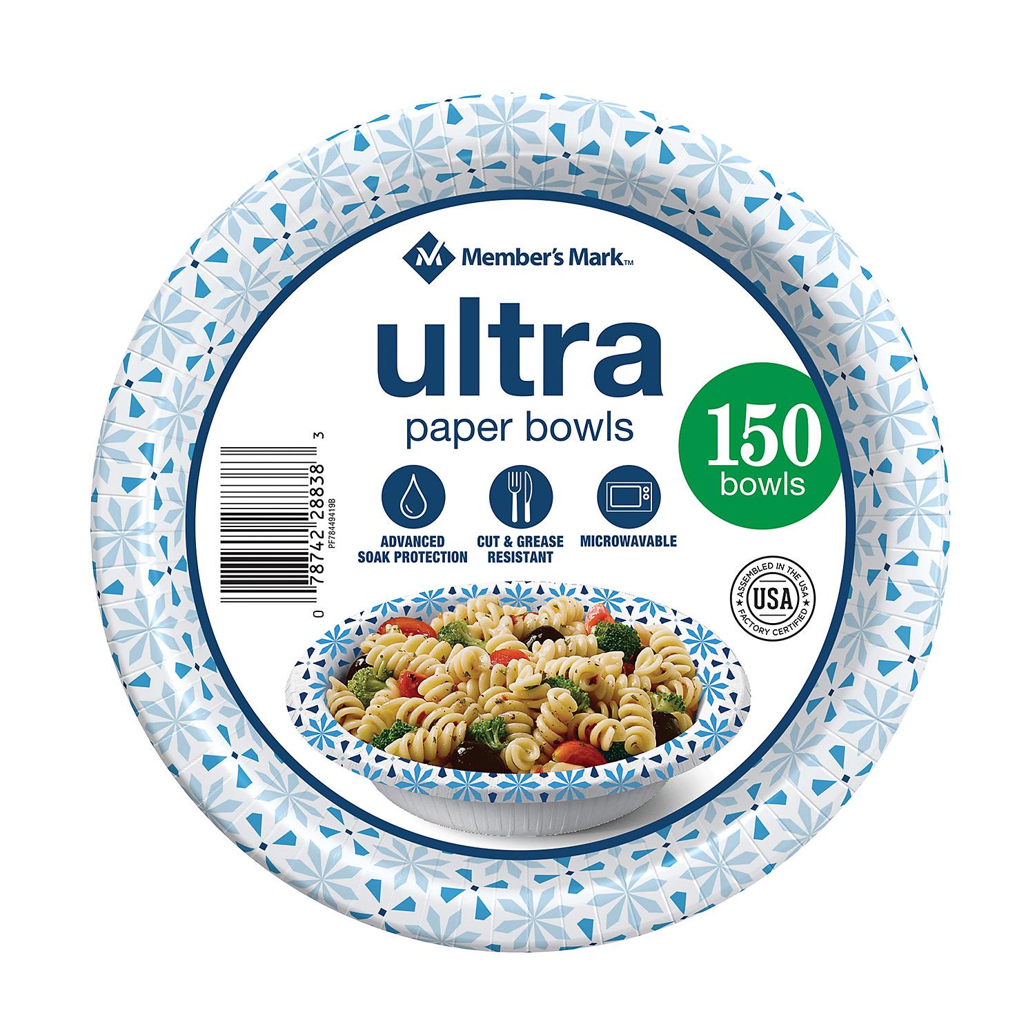 Printed Ultra Paper Bowls (20 oz.,150 ct.) – My Kosher Cart