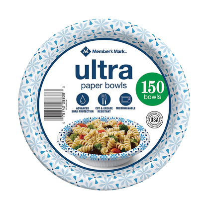 Printed Ultra Paper Bowls (20 oz.,150 ct.)