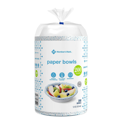 Paper Bowls (12 oz., 200 ct.)