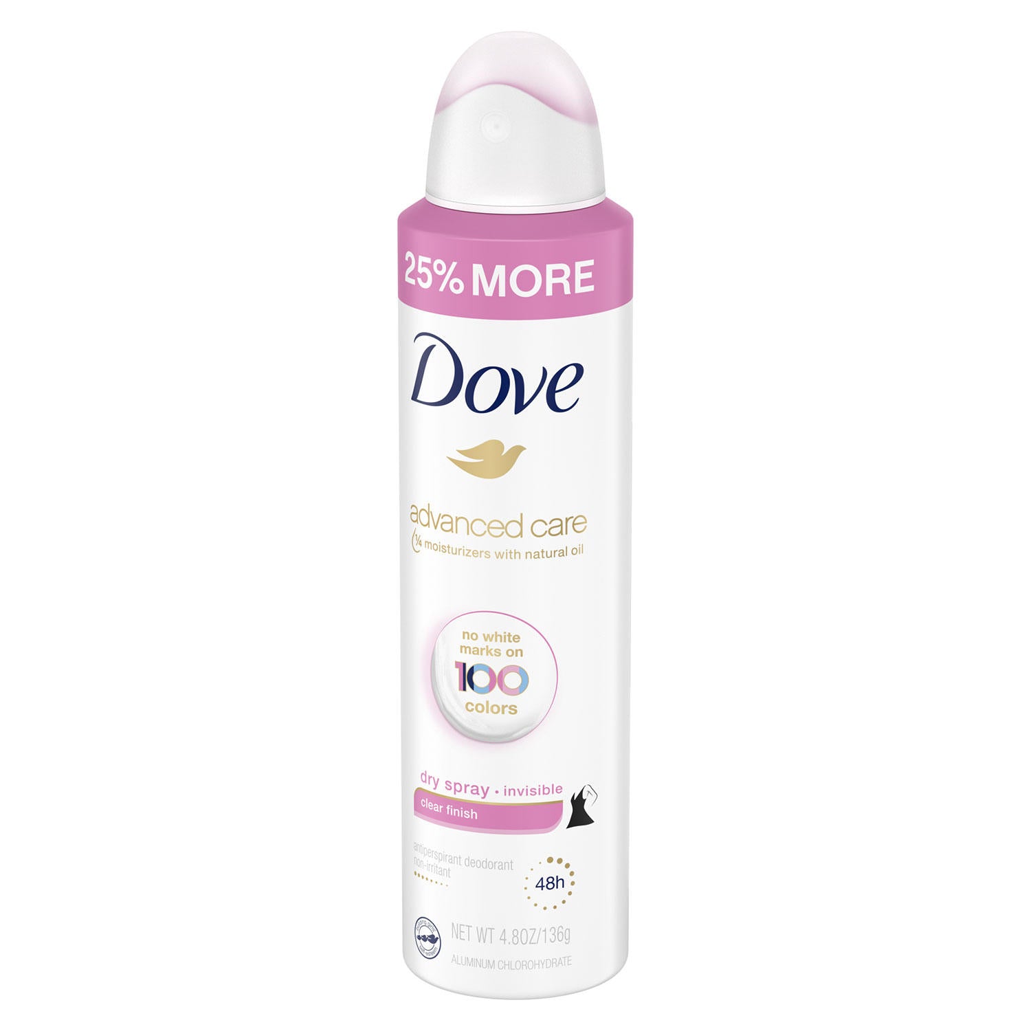 Dove Women's Invisible Dry Spray Antiperspirant Deodorant (4.8 oz., 3 – My  Kosher Cart