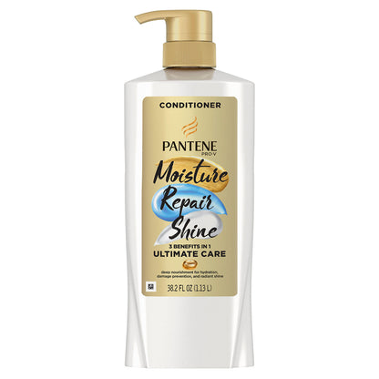 Pantene Pro-V Ultimate Care Moisture + Repair + Shine Conditioner for Damaged Hair and Split Ends (38.2 fl. oz.)