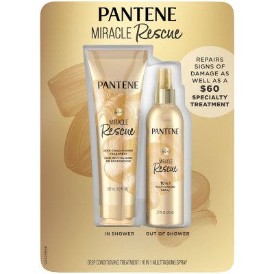 Pantene Miracle Rescue Deep Conditioner + 10-in-1 Leave-in Treatment