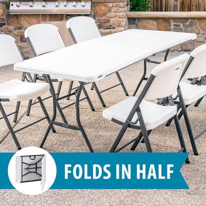 Lifetime 6' Fold-In-Half Table