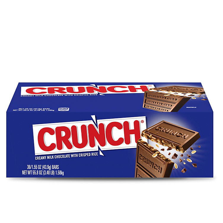 Nestle Crunch Candy Bar (1.55 oz., 36 ct.)