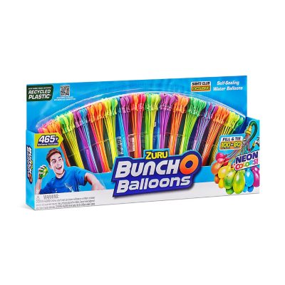 Bunch O Balloons 465 Rapid-Fill Self-Tying Recyclable Water Balloons (14 stems)