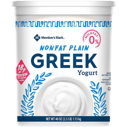 Plain Nonfat Greek Yogurt (40 oz.)