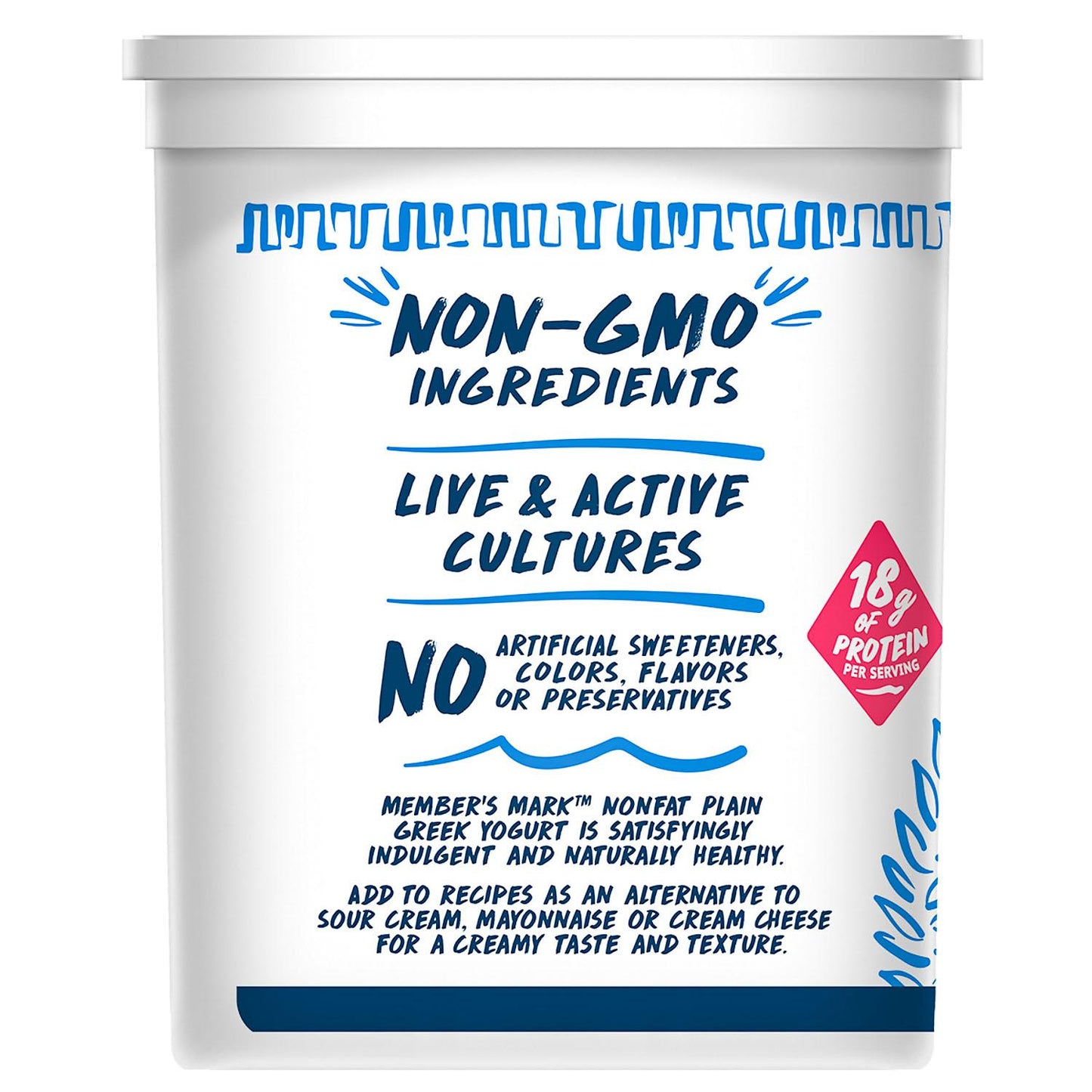 Plain Nonfat Greek Yogurt (40 oz.)