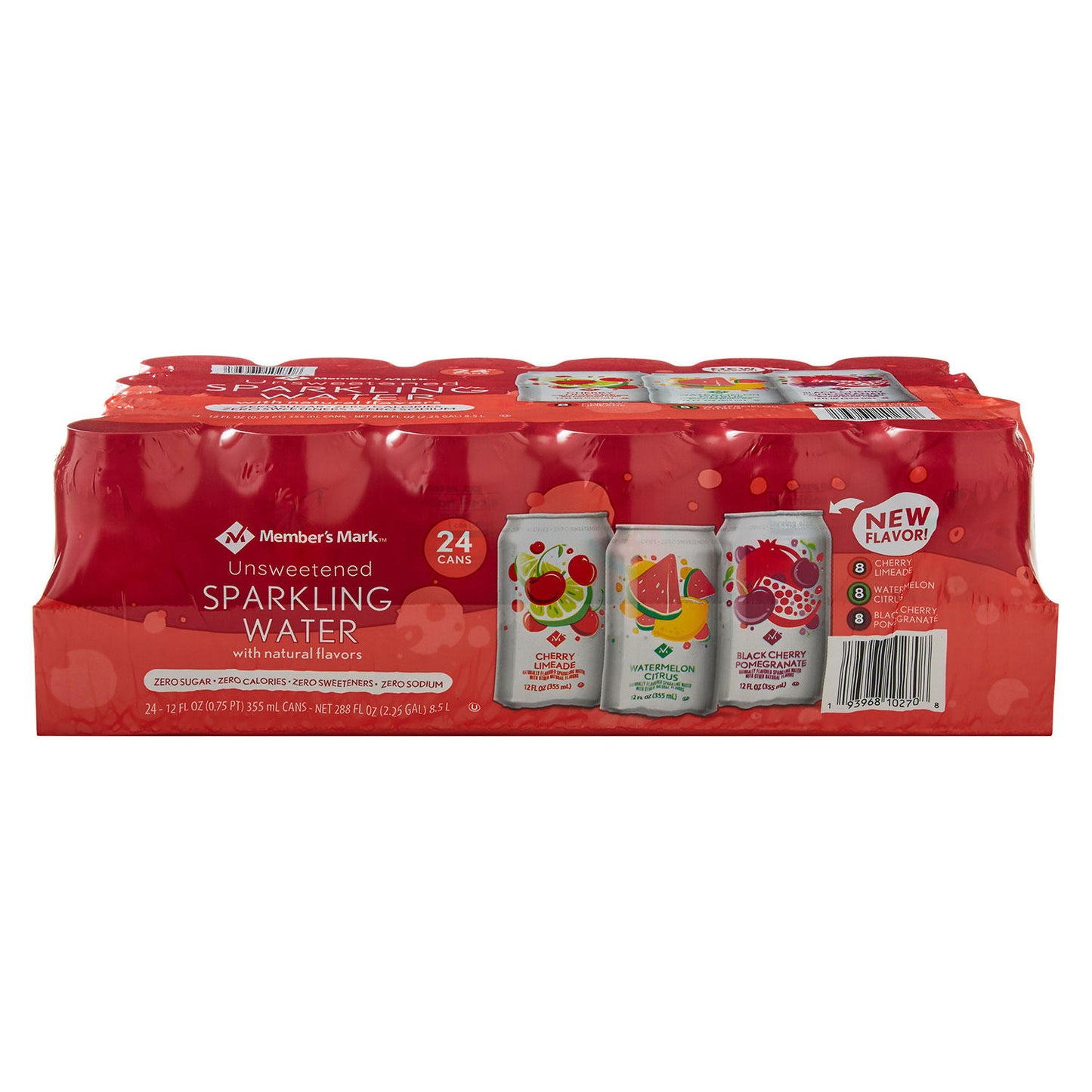 Unsweetened Sparkling Water Variety Pack (12 fl. oz. 24 pk.)