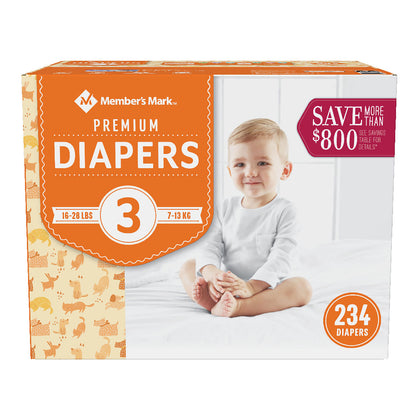 Member's Mark Premium Baby Diapers (Choose Your Size)