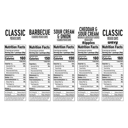 Potato Chips Variety Pack (1 oz., 42 ct.)