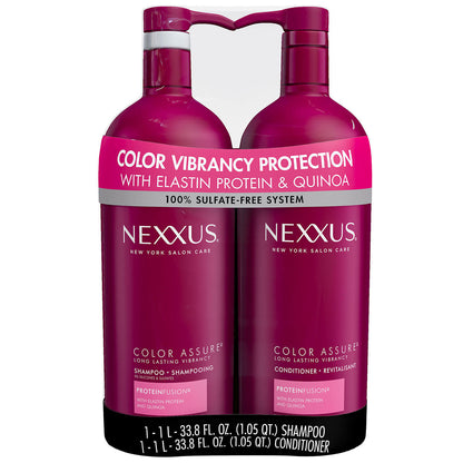 Nexxus Color Assure Shampoo and Conditioner (33.8 fl. oz., 2 pk.)