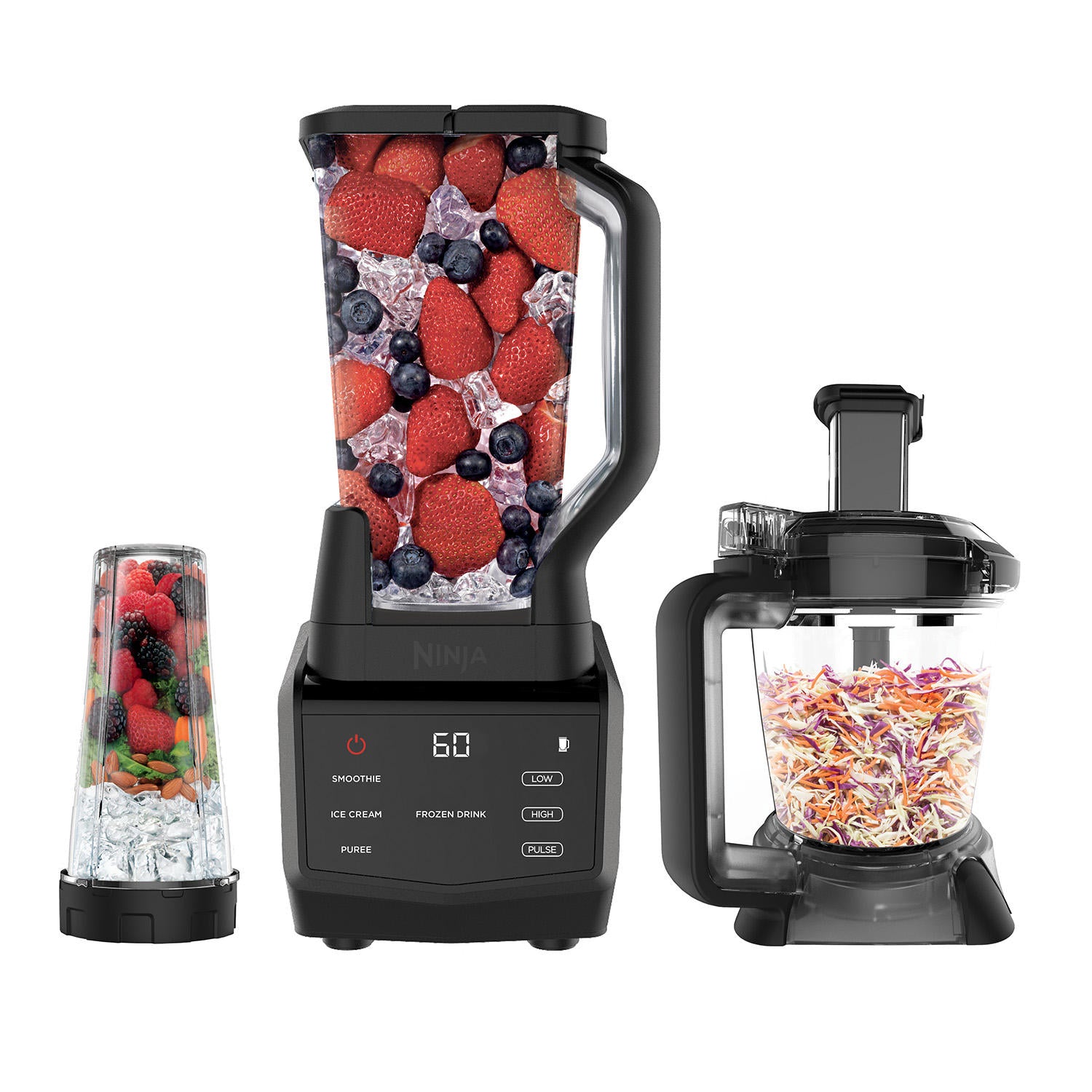 Ninja Auto-iQ Pro Extractor Single Serve Blender with Recipes