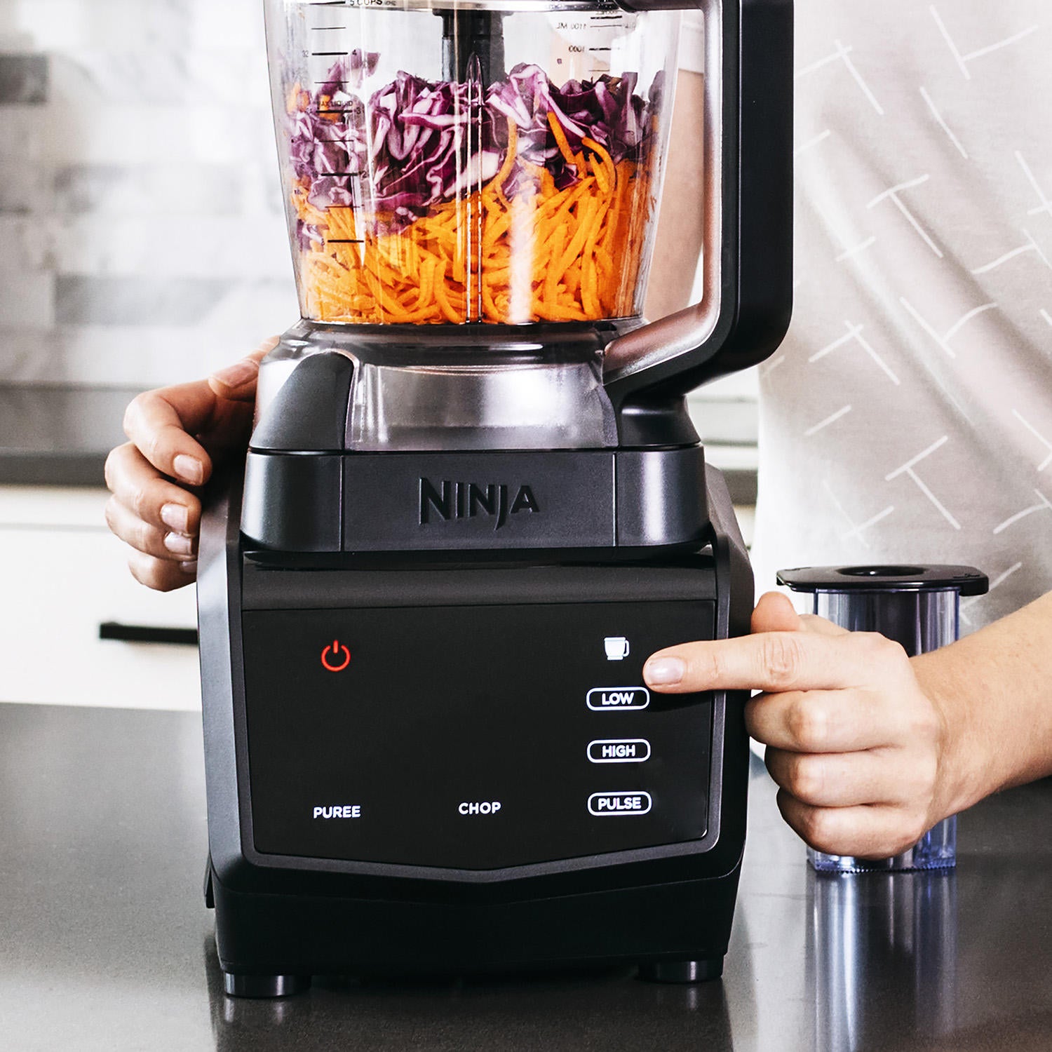Ninja Ninja Professional Plus Food Processor with Auto-iQ in Stainless  Steel