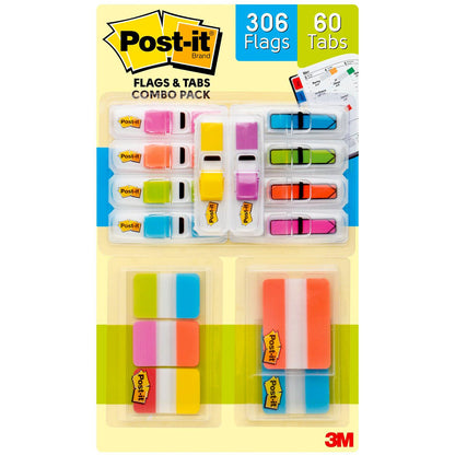 Post-it Flags and Tabs Combination Pack