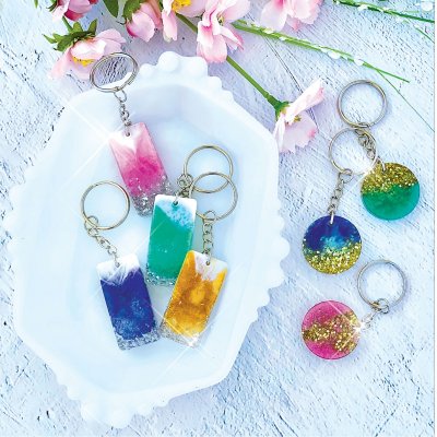 ArtSkills DIY Epoxy Resin Arts Crafts Activity Kit, 41 Pieces