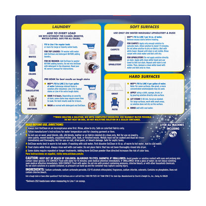 OxiClean Max Efficiency Stain Remover (252 loads)