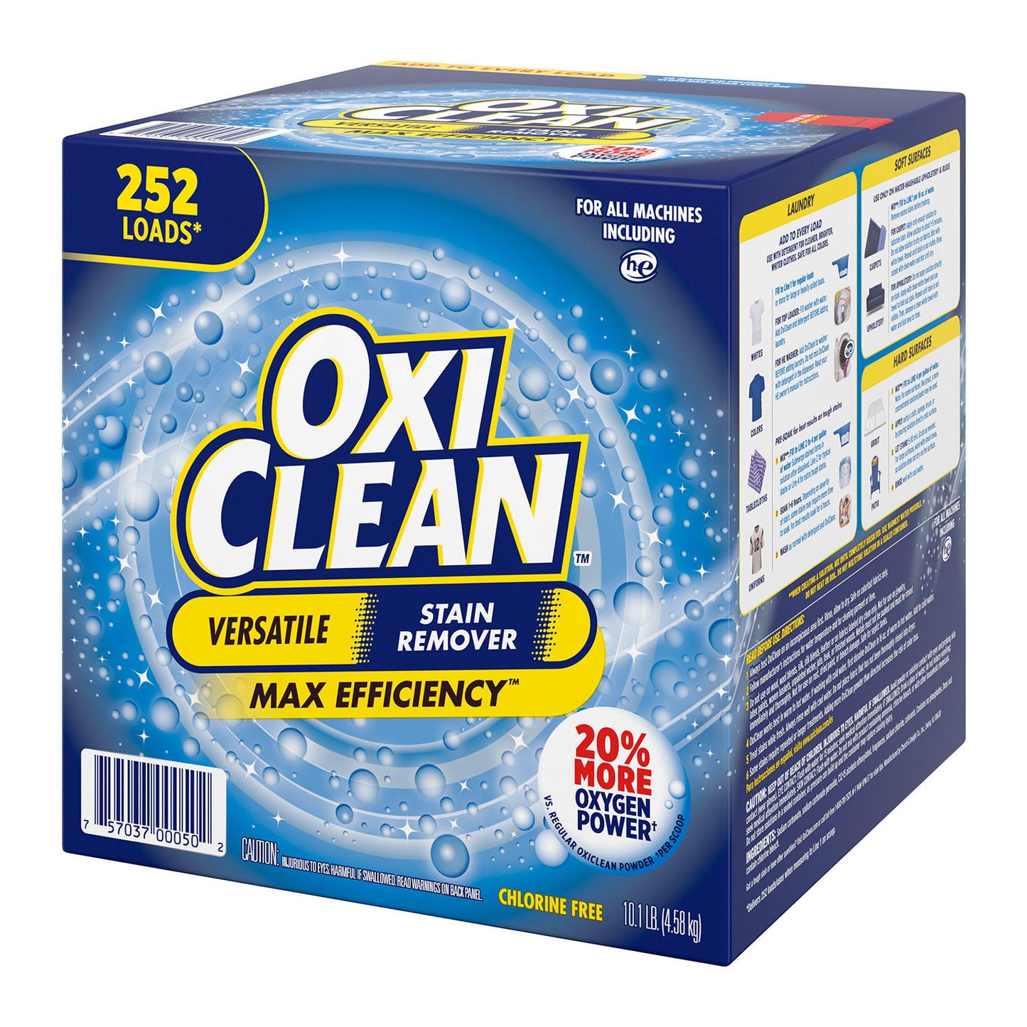 OxiClean Max Efficiency Stain Remover (252 loads)