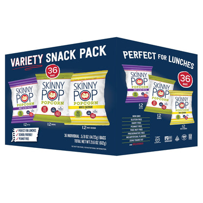 SkinnyPop Popcorn Variety Snack Pack (36 ct.)