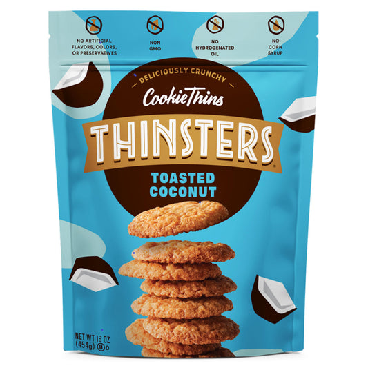 Thinster's Toasted Coconut Cookie Thins (16oz.)