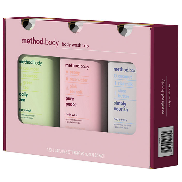 Method Body Wash Trio (18 fl. oz., 3 pk.) – My Kosher Cart