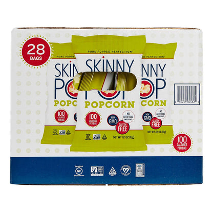 SkinnyPop Popcorn Snack Bags (0.65 oz., 28 ct.)