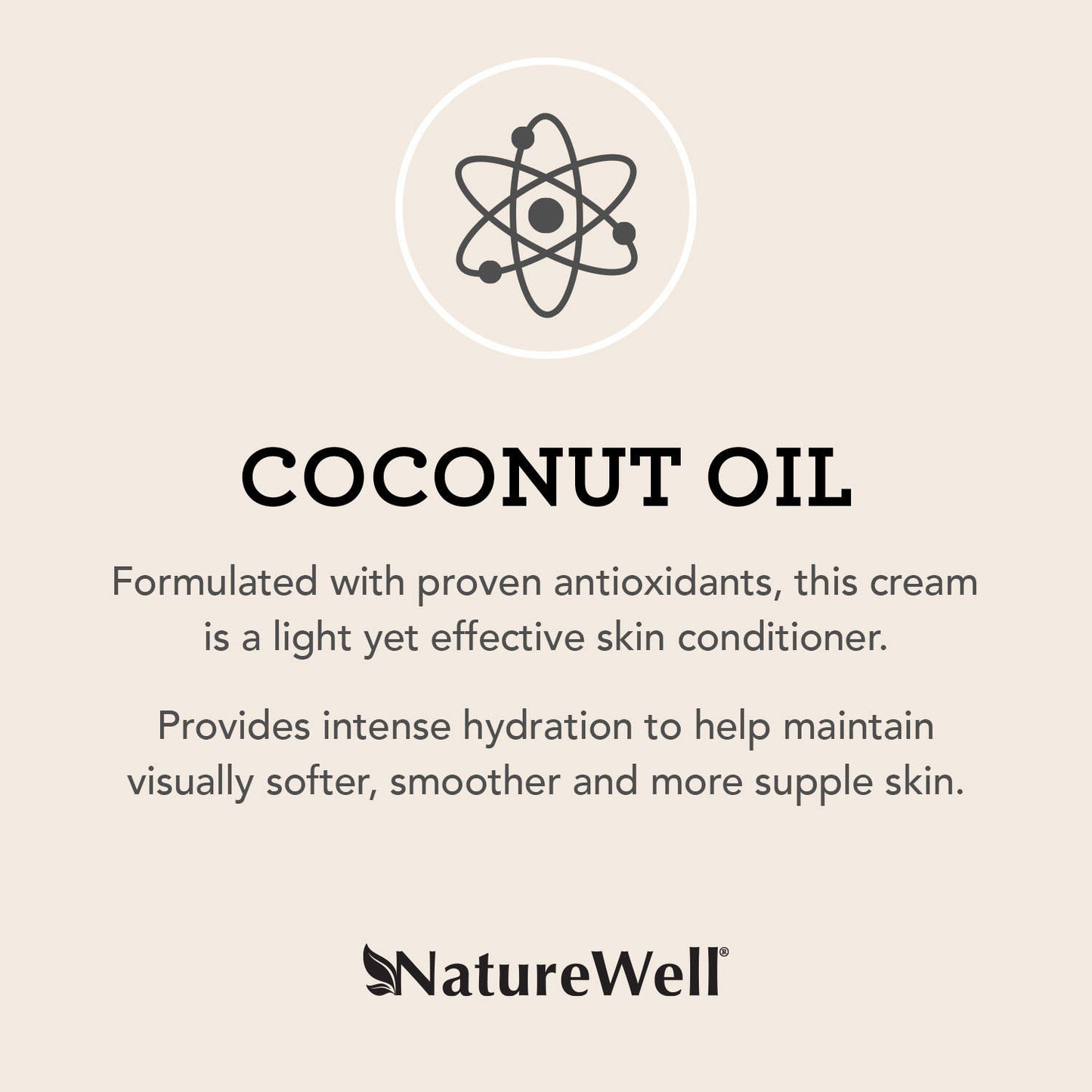 NatureWell Coconut + MCT Moisturizing Cream (16 oz.)