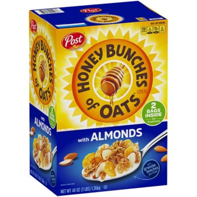 Post Honey Bunches of Oats with Crispy Almonds (48 oz.)