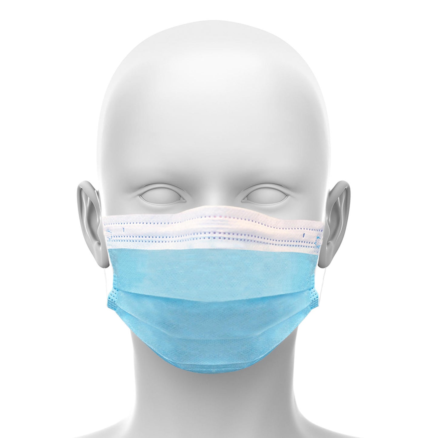 Disposable Face Mask with Elastic Ear Loops (50 ct.)