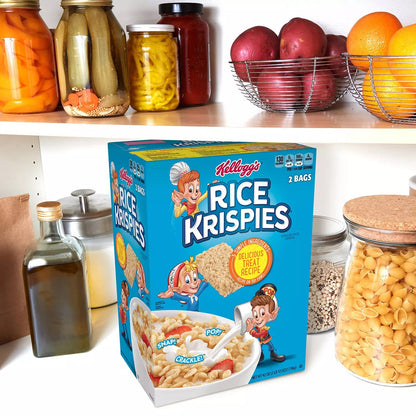 Kellogg's Rice Krispies Breakfast Cereal, 42 oz.