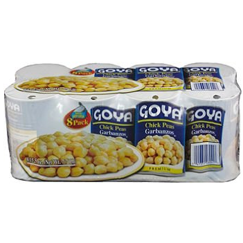 Goya Chick Peas (15.5 oz. ea., 8 pk.)