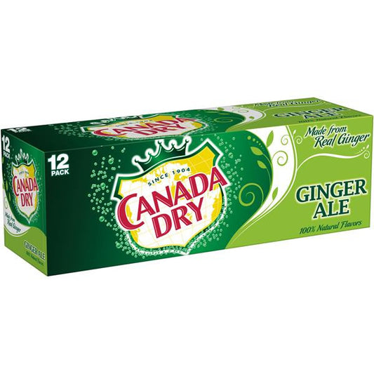 Canada Dry Ginger Ale Soda (12 fl. oz., 24 pk.)