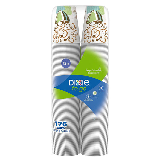 Dixie To Go Insulated Paper Cups, 12 oz. (160 ct.)