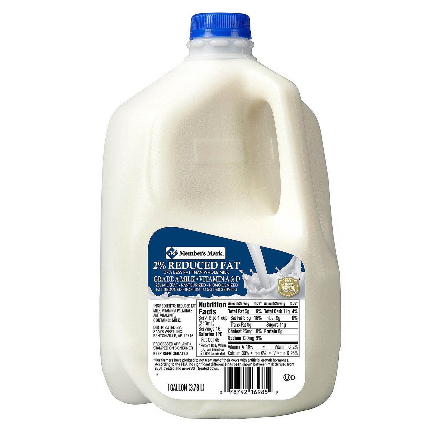 2% Reduced Fat Milk (1 gal.)