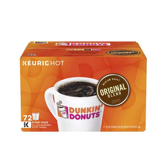 Dunkin' Donuts Original Blend K-Cups, Medium Roast (72 ct.)