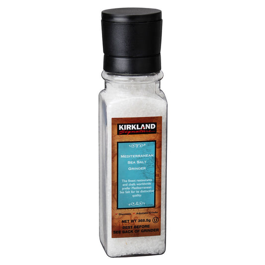 Kirkland Signature Mediterranean Sea Salt Grinder, 13 oz.