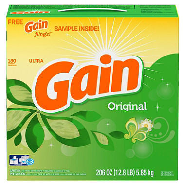 Gain Ultra Powder Laundry Detergent, Original (188 oz., 183 loads)