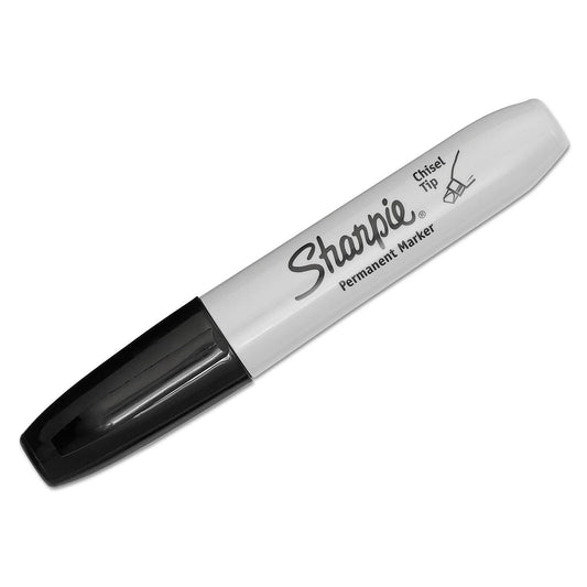 Sharpie Permanent Markers, Chisel Tip, 12ct. Select Color