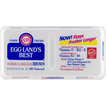 Eggland's Best Grade A Large Eggs (18 ct.)
