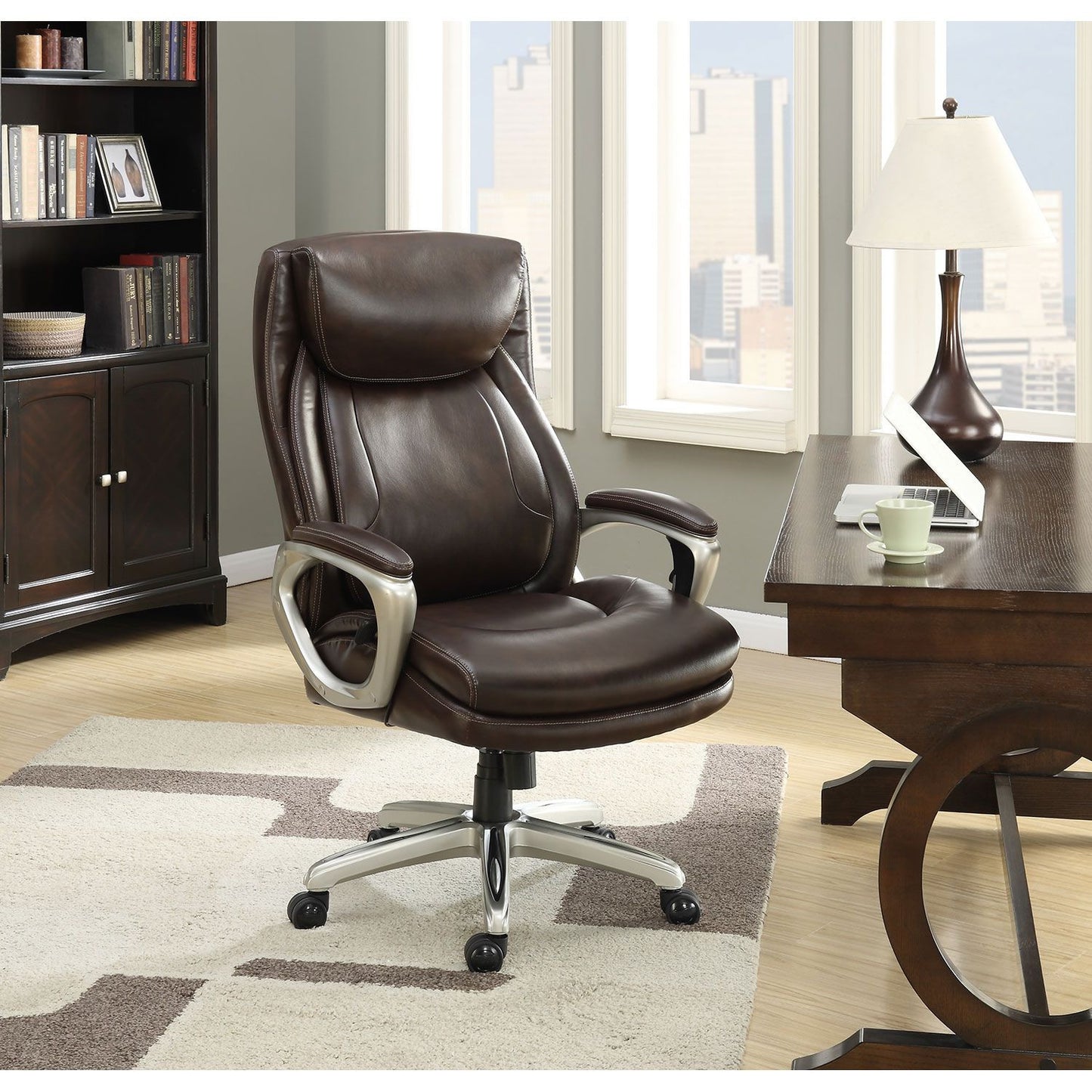 La-Z-Boy Conrad Big & Tall Executive Chair, Brown