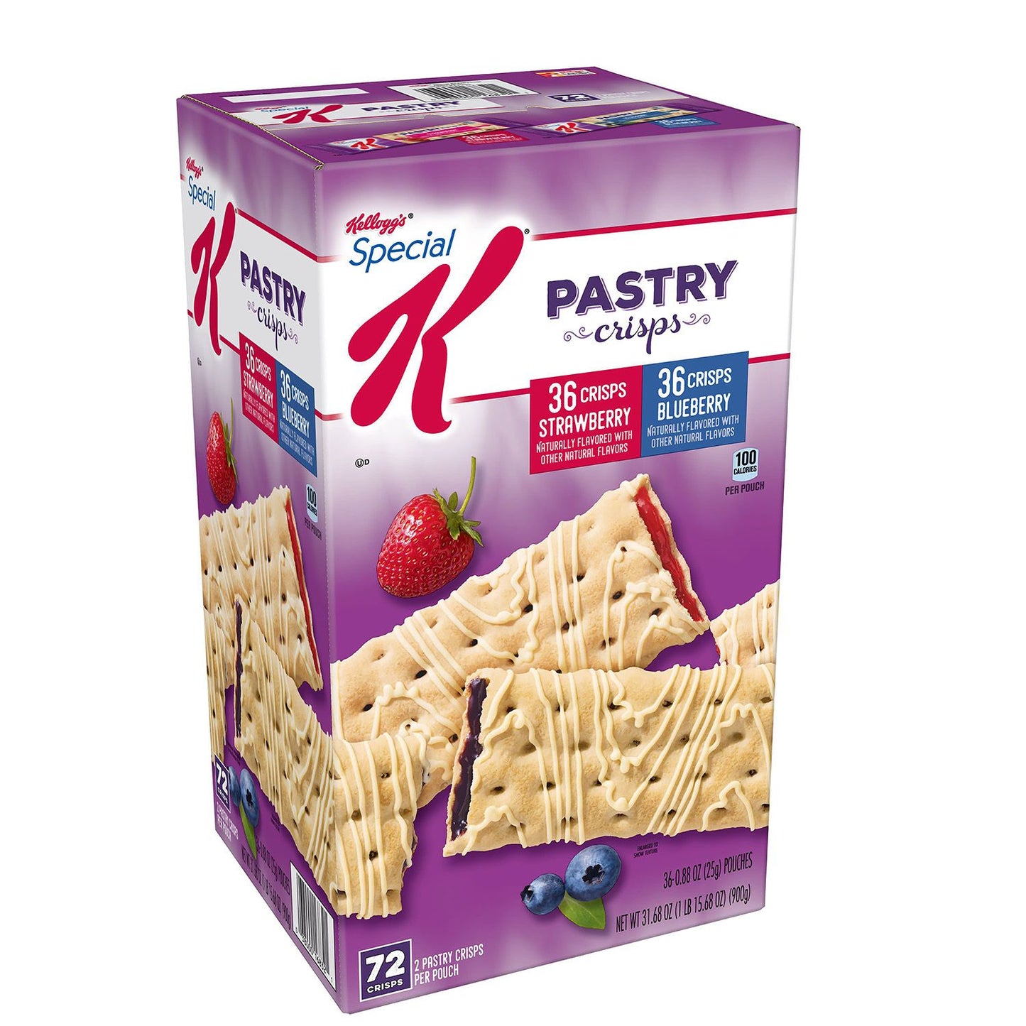 Special K Pastry Crisps Variety Pack (0.44 oz., 60 pk.)