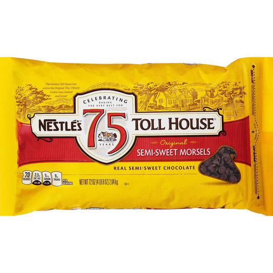 Nestle Chocolate Semi-Sweet Morsels (72 oz. bag)
