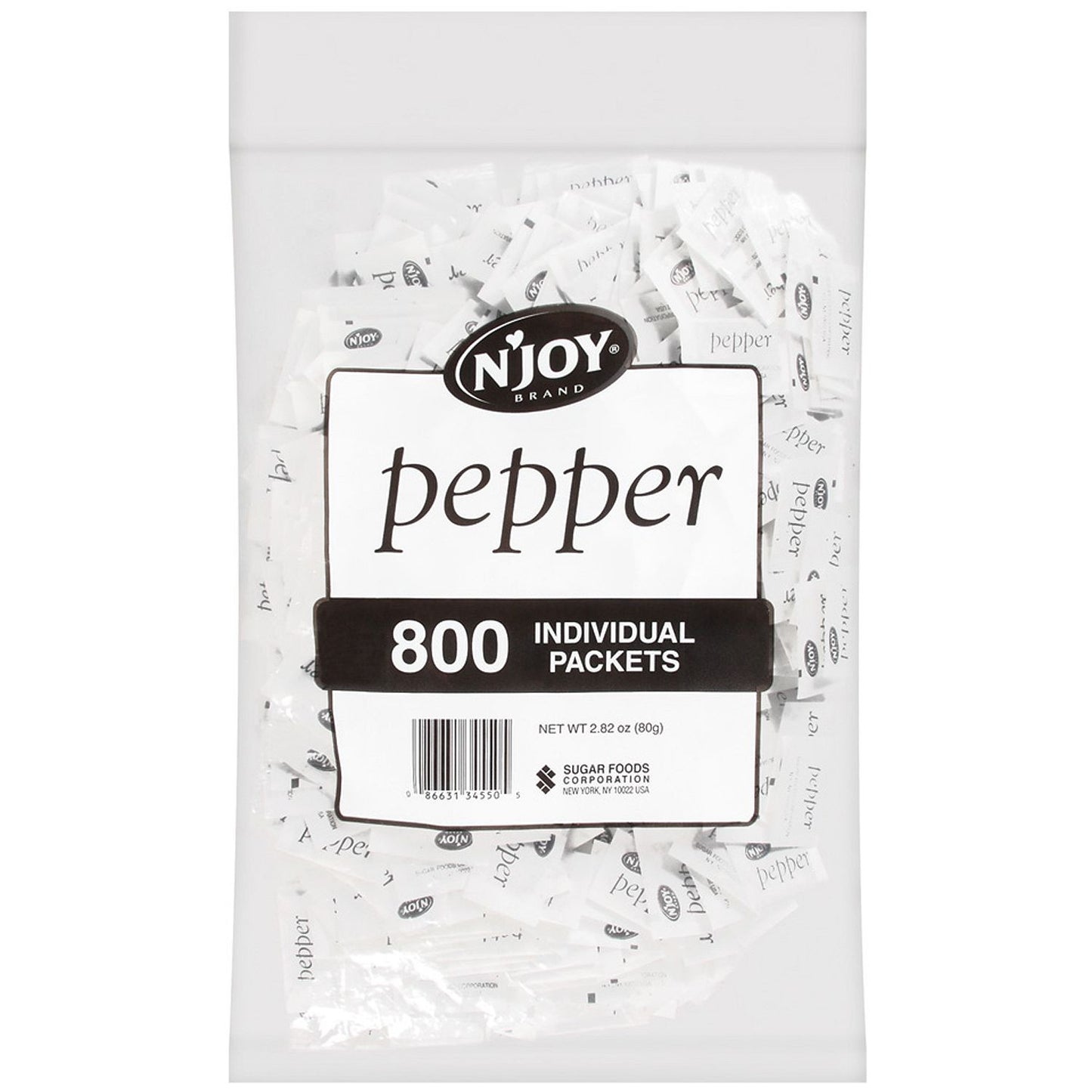 N'JOY® Pepper - 800 ct./.1g packets