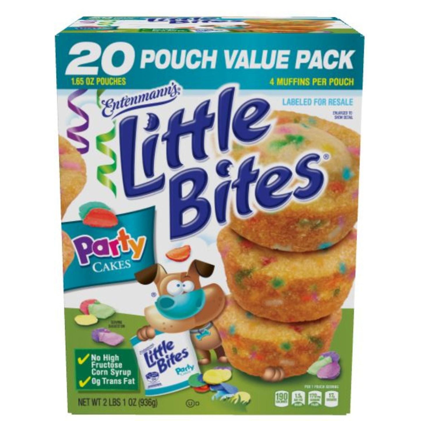 Entenmann's Little Bites Party Cake Muffins (33 oz.)